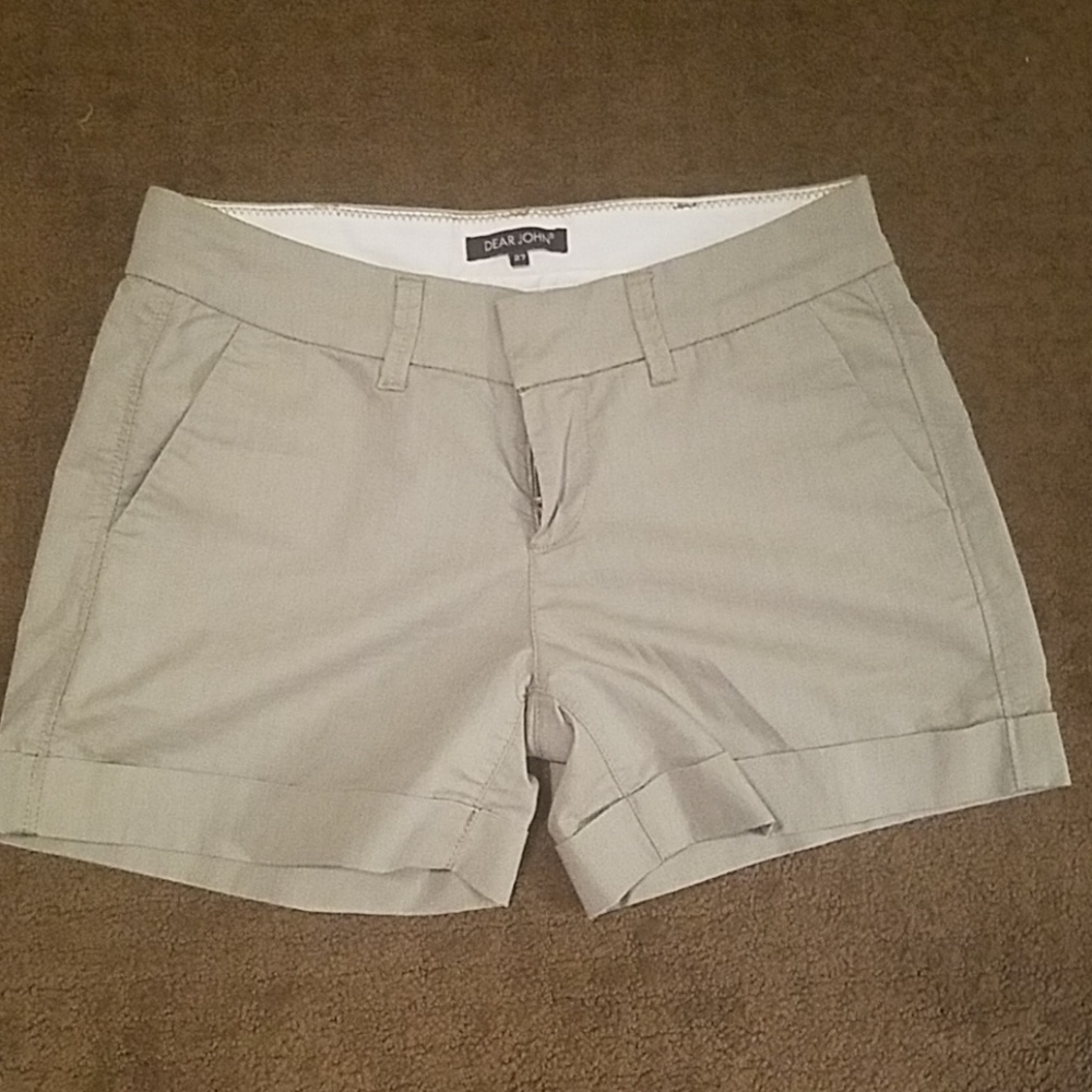 Green shorts